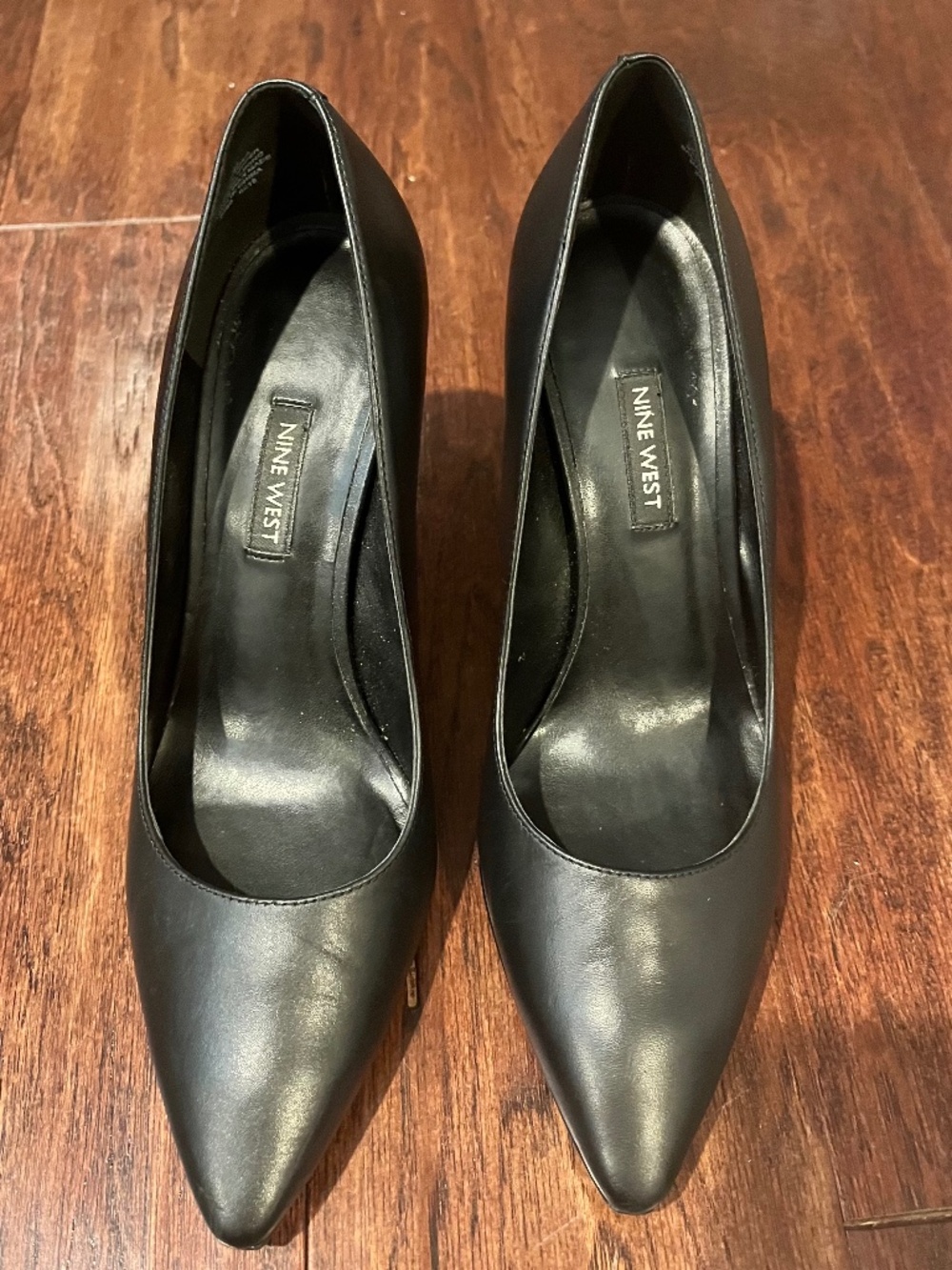 Nine West Black Heels sz 8.5